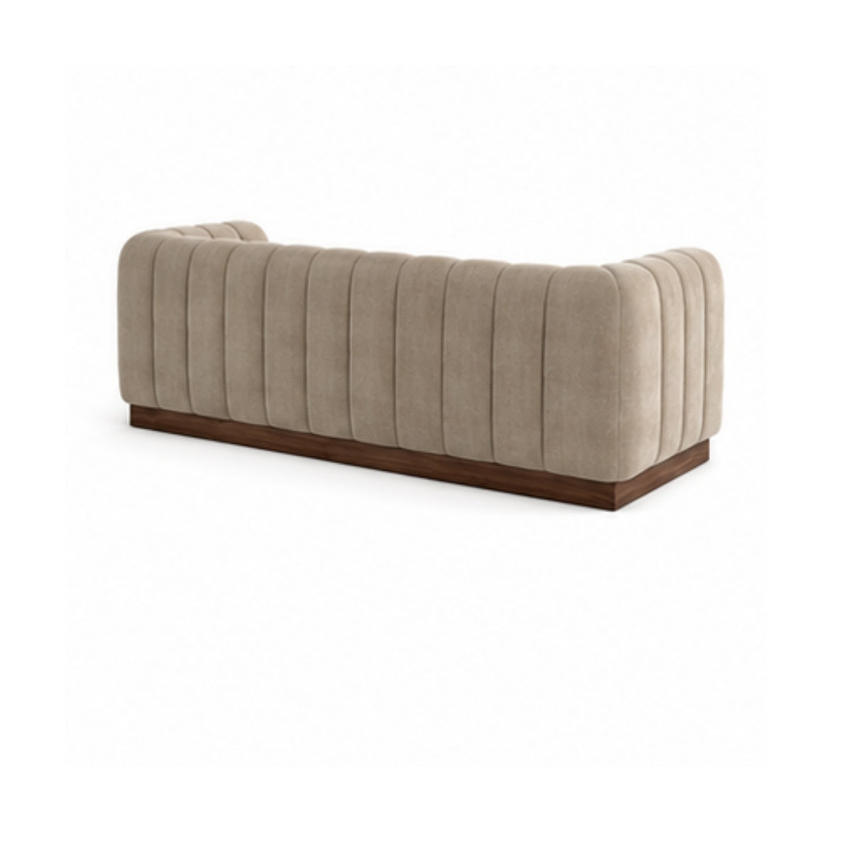 Willow Wooden Upholstered Sofa