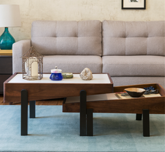Panache Wooden Nesting Centre Tables