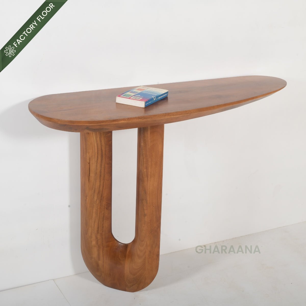 Avira Wooden Console Table - Console Tables - Gharaana