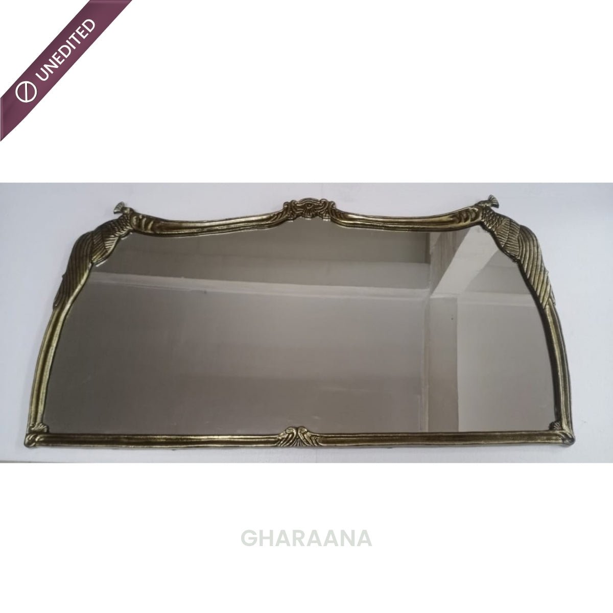 Imbibe Hand-casted Wall Mirror - Mirrors - Gharaana