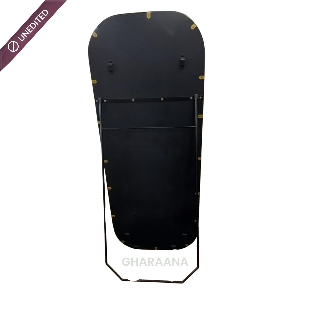 Capsule Metal Floor Mirror - Mirrors - Gharaana