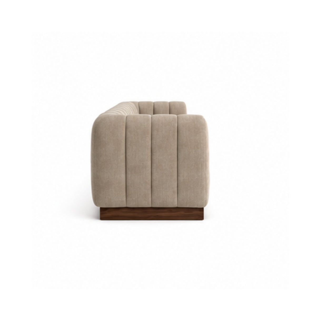Willow Wooden Upholstered Sofa