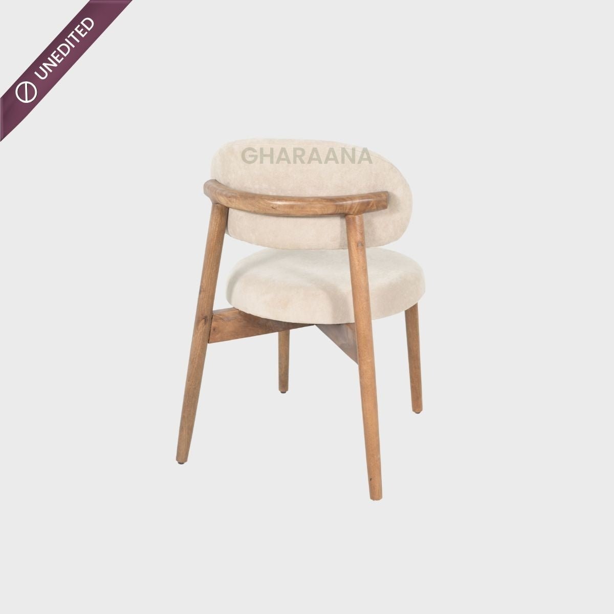 Crescent Wooden Dining Table Set - Dining Set - Gharaana