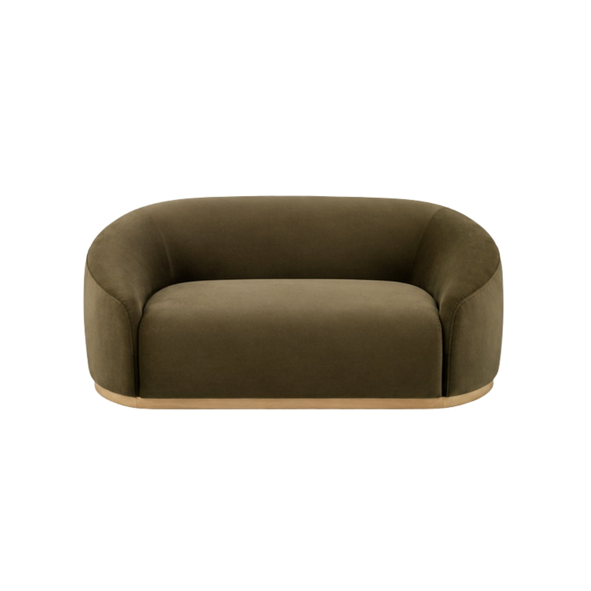 Mira Wooden Upholstered Sofa