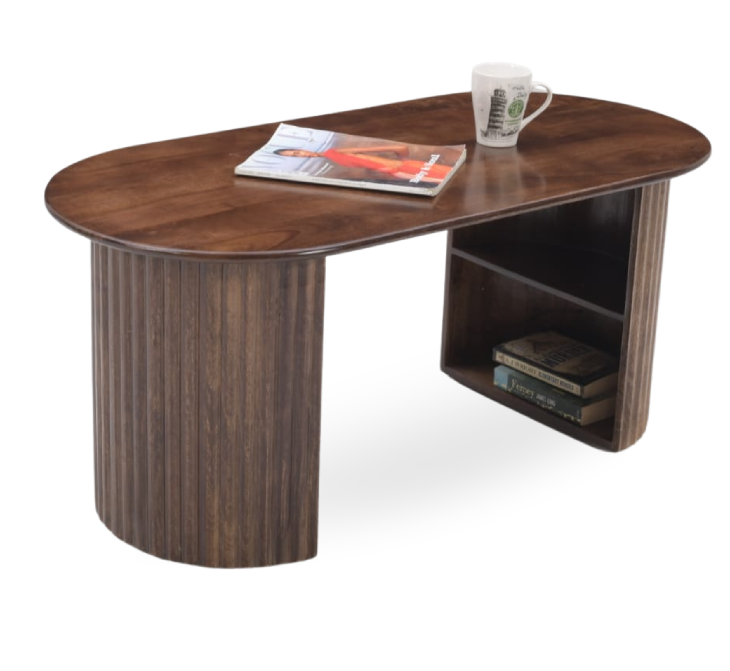 Sloan Wooden Storage Centre Table