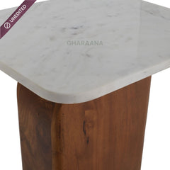 Ohana Wooden Side Table - Side Tables - Gharaana