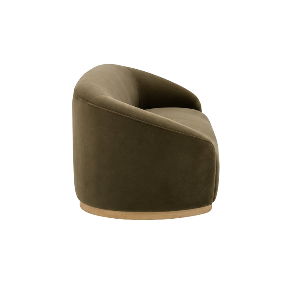 Mira Wooden Upholstered Sofa