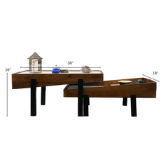 Panache Wooden Nesting Centre Tables