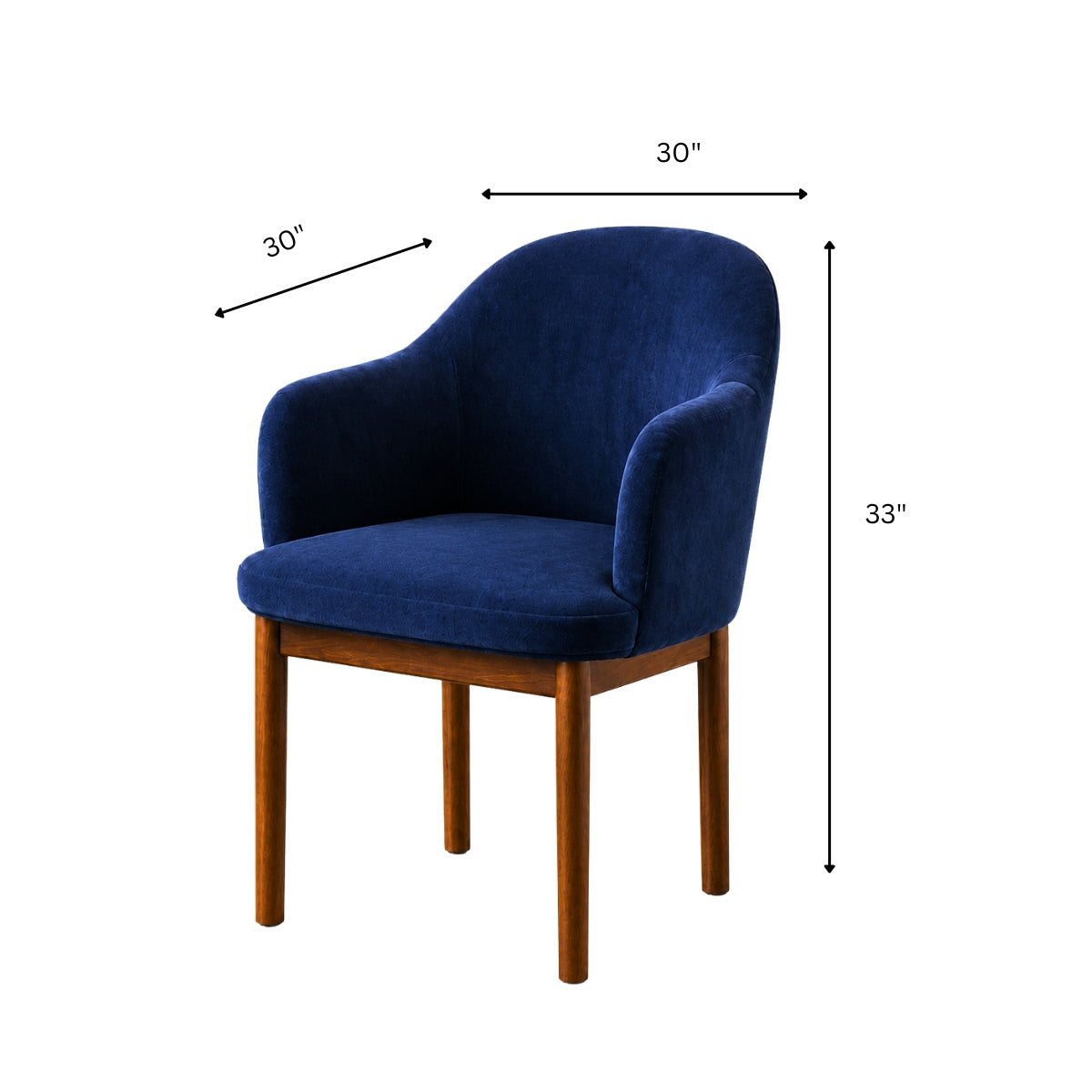 Bruno S/2 Dining Chairs - Dining Chairs - Gharaana