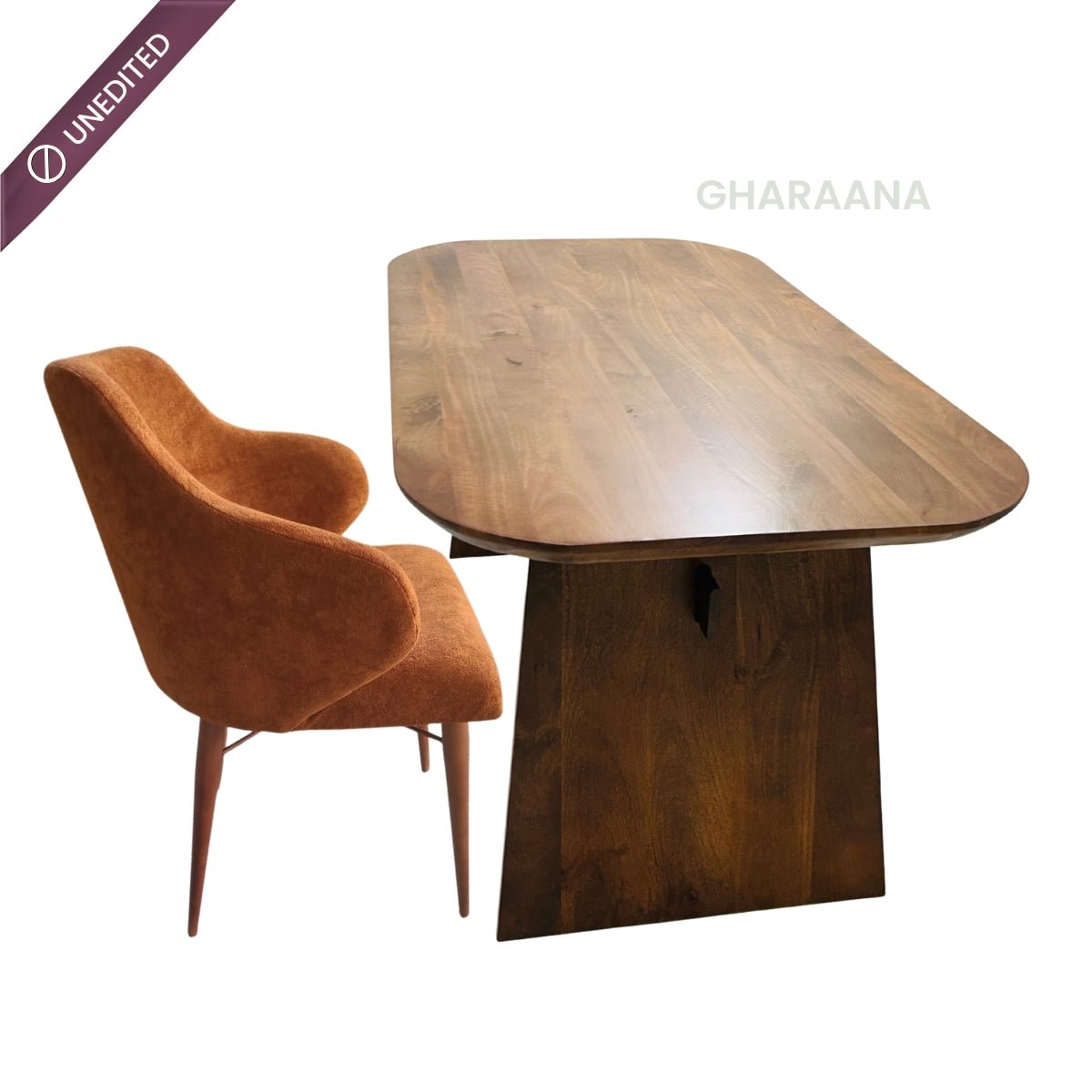 Arth Wooden Dining Table Set - Dining Set - Gharaana