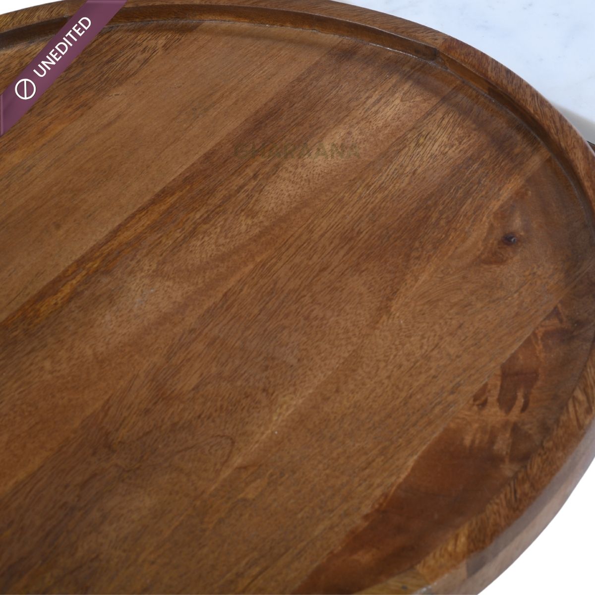 Spectra Wooden Side Table - Side Tables - Gharaana