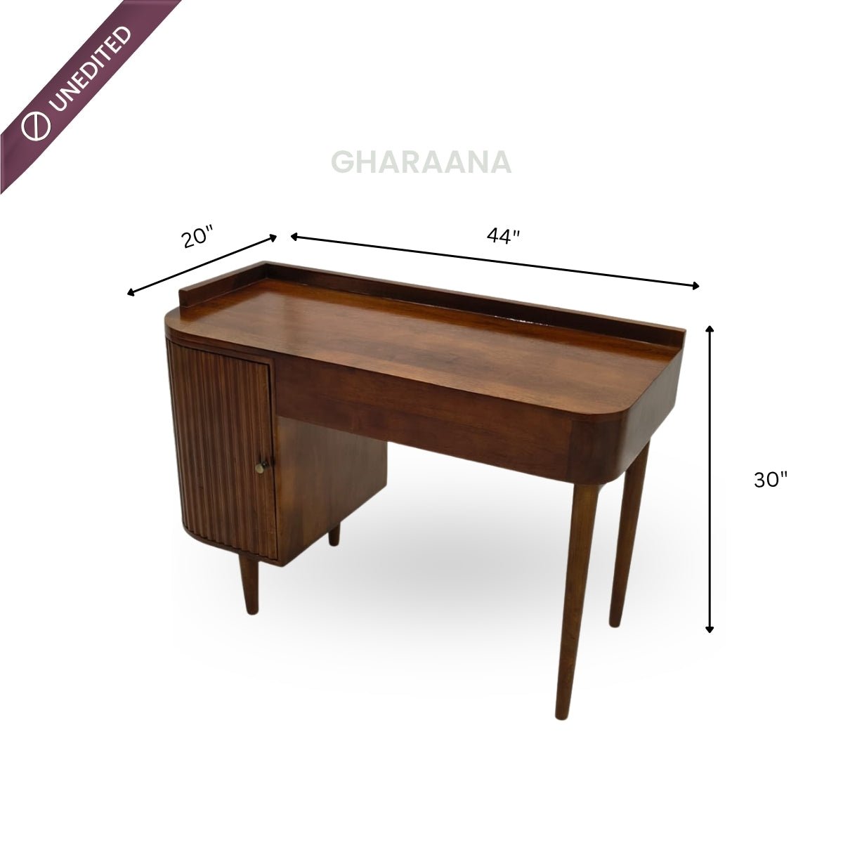Daisy Wooden Desk - Office Desk - Gharaana