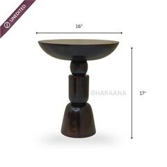 Somany Wooden Side Table - Side Tables - Gharaana
