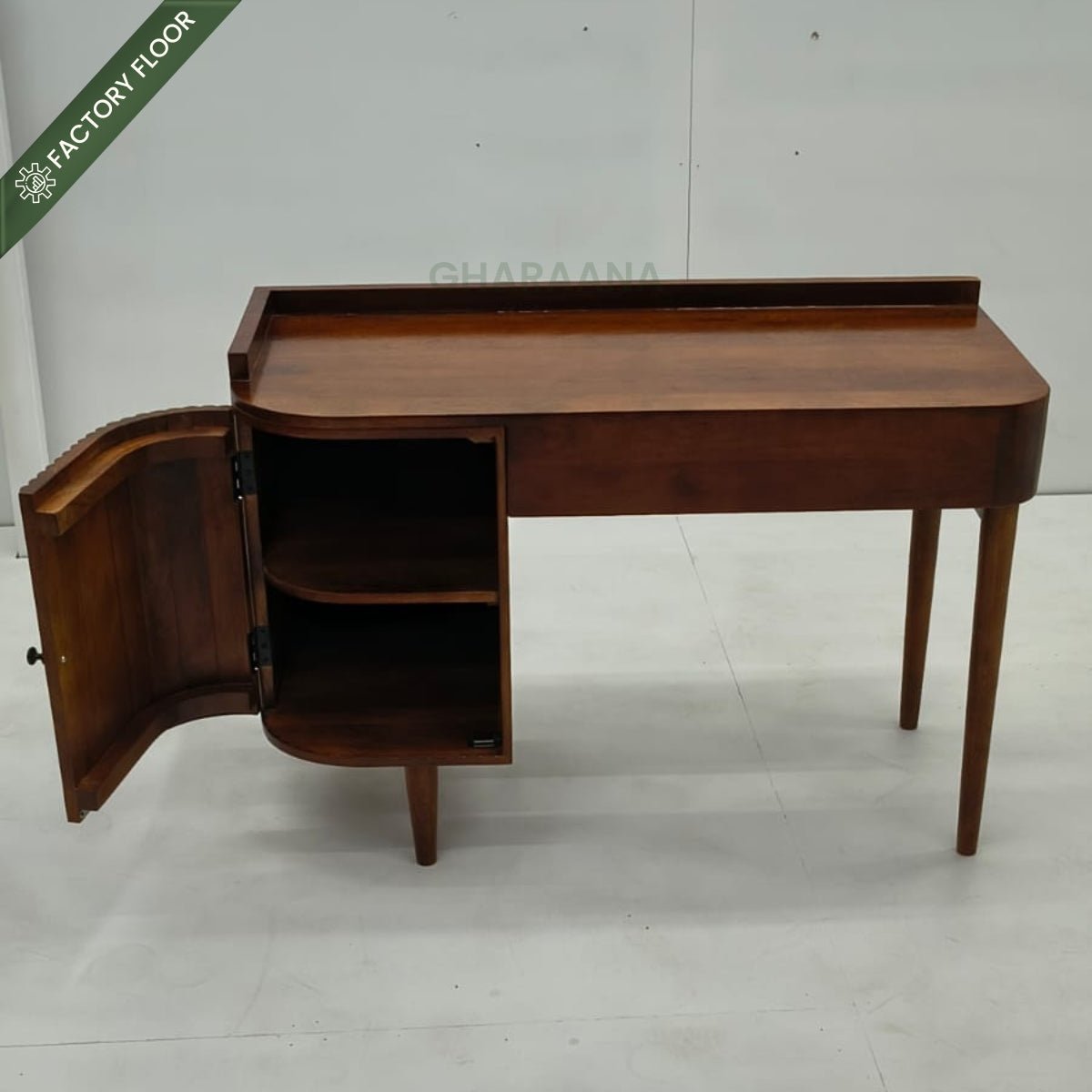 Daisy Wooden Desk - Office Desk - Gharaana
