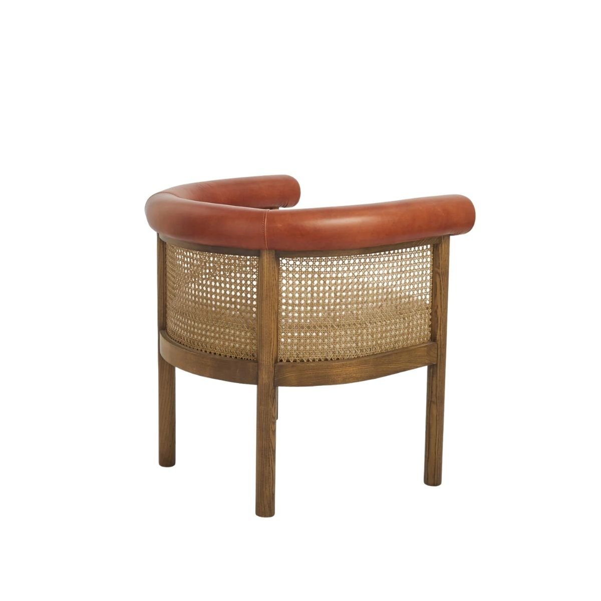 Maria Wooden Plush Armchair - Armchairs - Gharaana