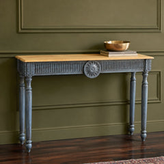 Amara Wooden Console Table - Console Tables - Gharaana