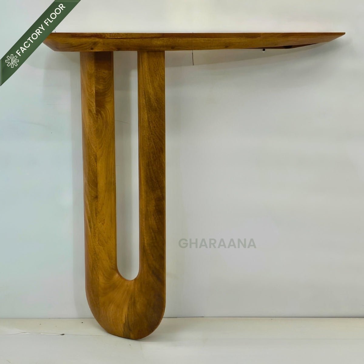 Avira Wooden Console Table - Console Tables - Gharaana