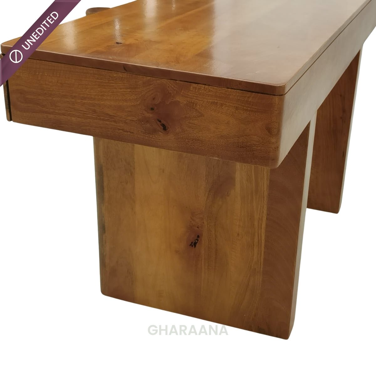 Craft Wooden Study Table - Office Desk - Gharaana