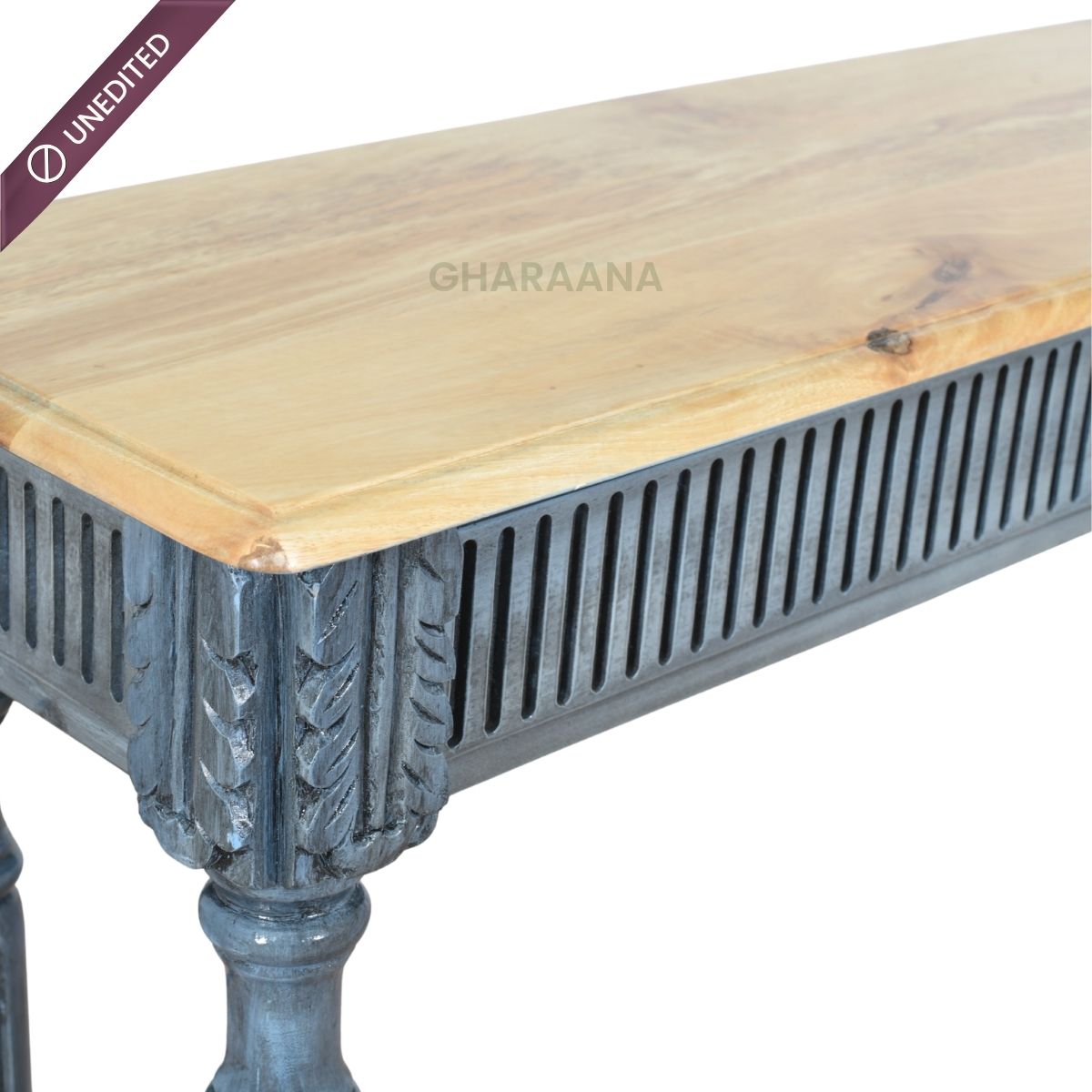 Amara Wooden Console Table - Console Tables - Gharaana