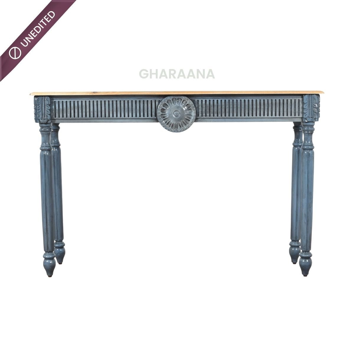 Amara Wooden Console Table - Console Tables - Gharaana