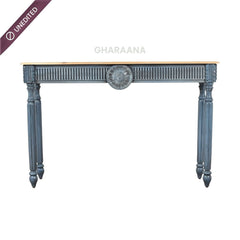 Amara Wooden Console Table - Console Tables - Gharaana