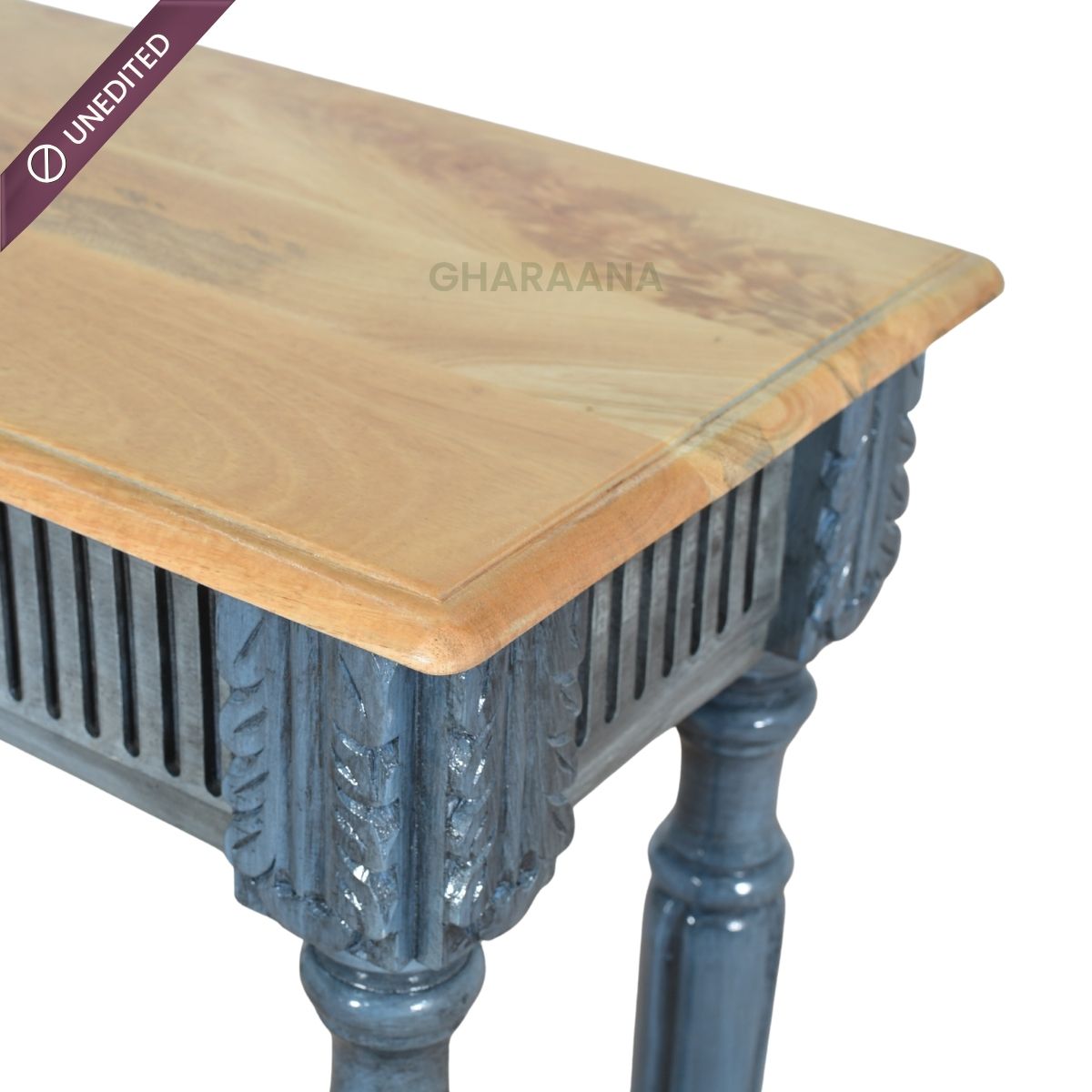 Amara Wooden Console Table - Console Tables - Gharaana
