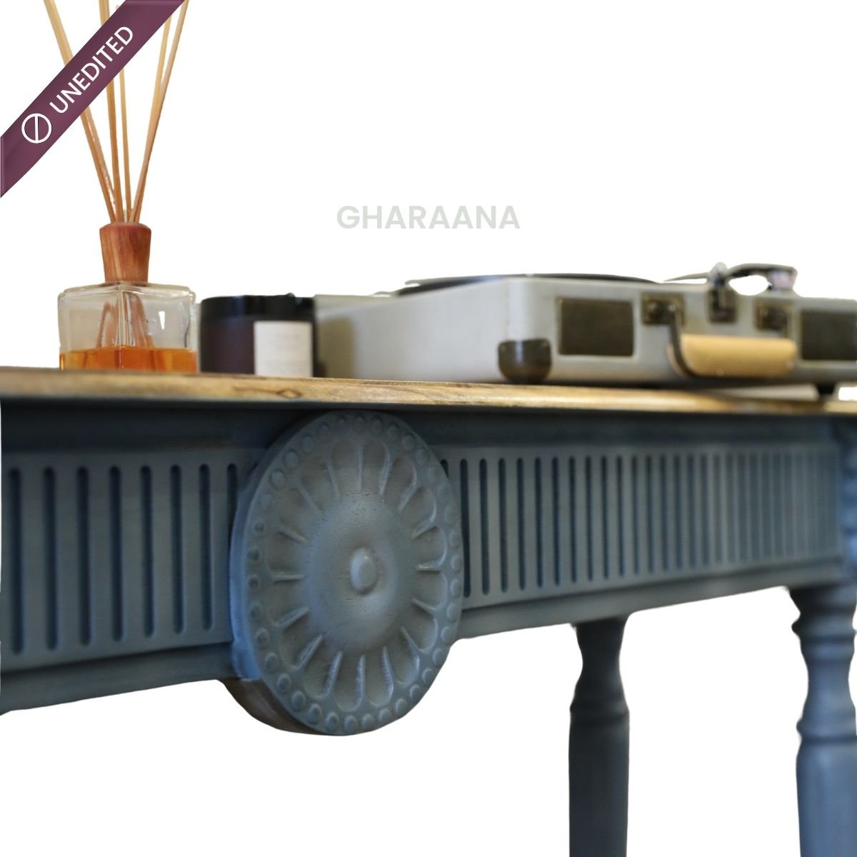 Amara Wooden Console Table - Console Tables - Gharaana