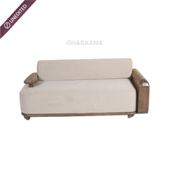 Monte Plush Wooden Upholstered Sofa Set - Sofas - Gharaana