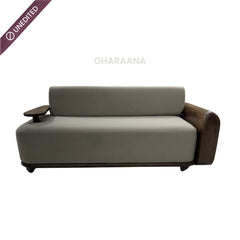 Monte Plush Wooden Upholstered Sofa Set - Sofas - Gharaana