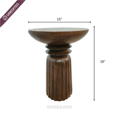 Kram Armchair with Eve Side Table Combo - Armchairs - Gharaana