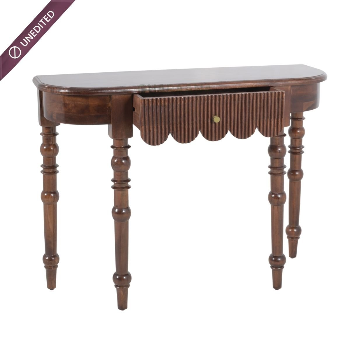 Sama Wooden Console Table - Console Tables - Gharaana