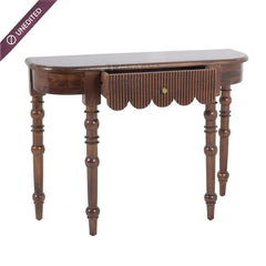 Sama Wooden Console Table - Console Tables - Gharaana