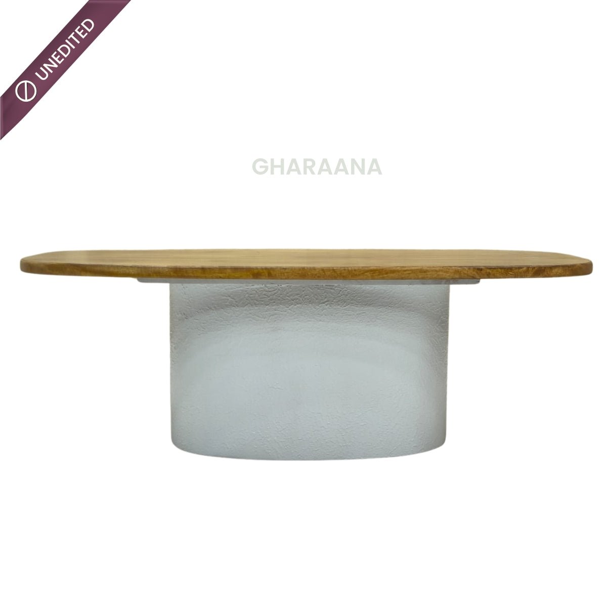 Jasper Stone Finish Coffee Table - Centre Tables - Gharaana