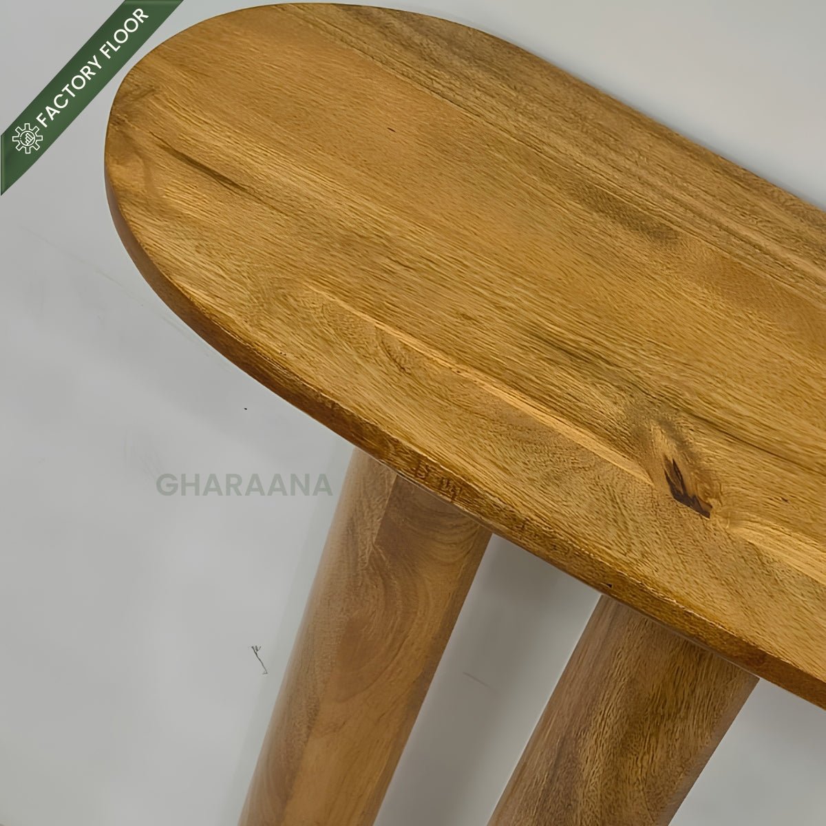 Avira Wooden Console Table - Console Tables - Gharaana