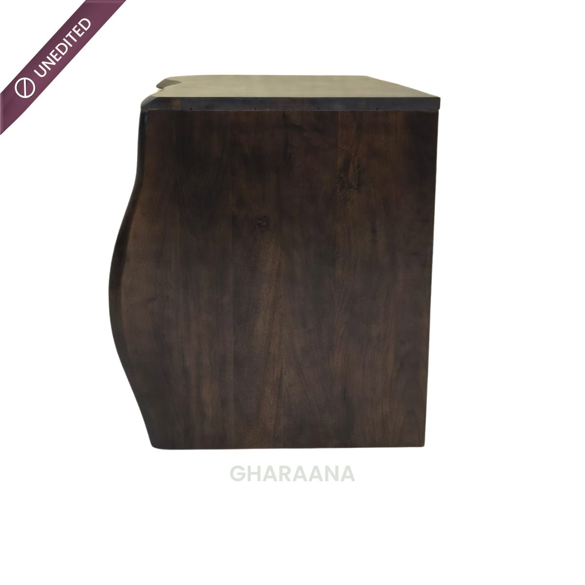 Nook Wooden Storage Table - Office Desk - Gharaana