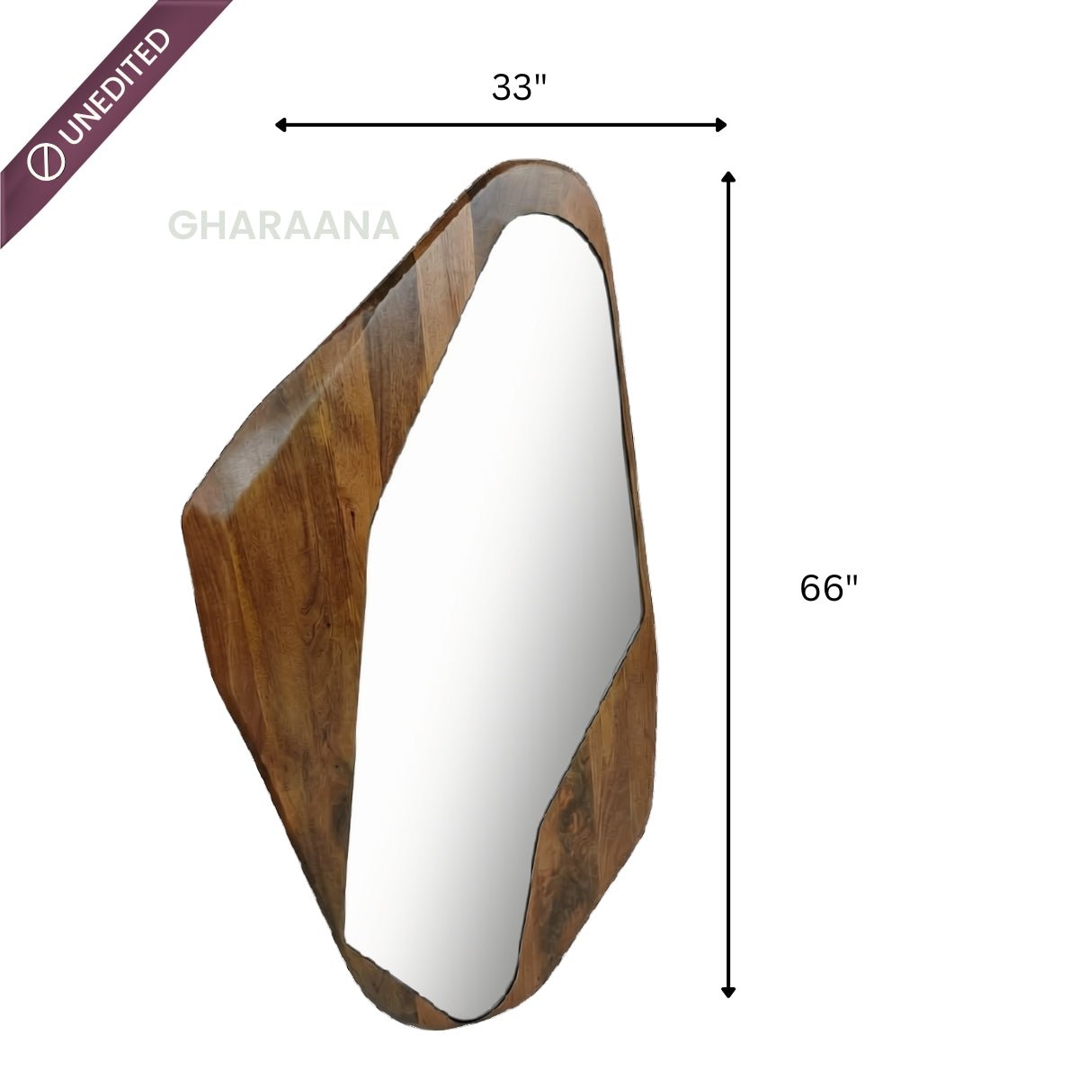 Andreas Abstract Wall Mirror - Mirrors - Gharaana