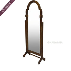 Jharokha Wooden Full-Length Cheval Mirror - Mirrors - Gharaana