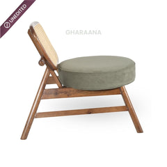Abby Armchairs with Saaya Side Table Combo (Set of 3) - Armchairs - Gharaana
