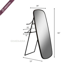 Ohana Full-length Mirror with Stand - Mirrors - Gharaana