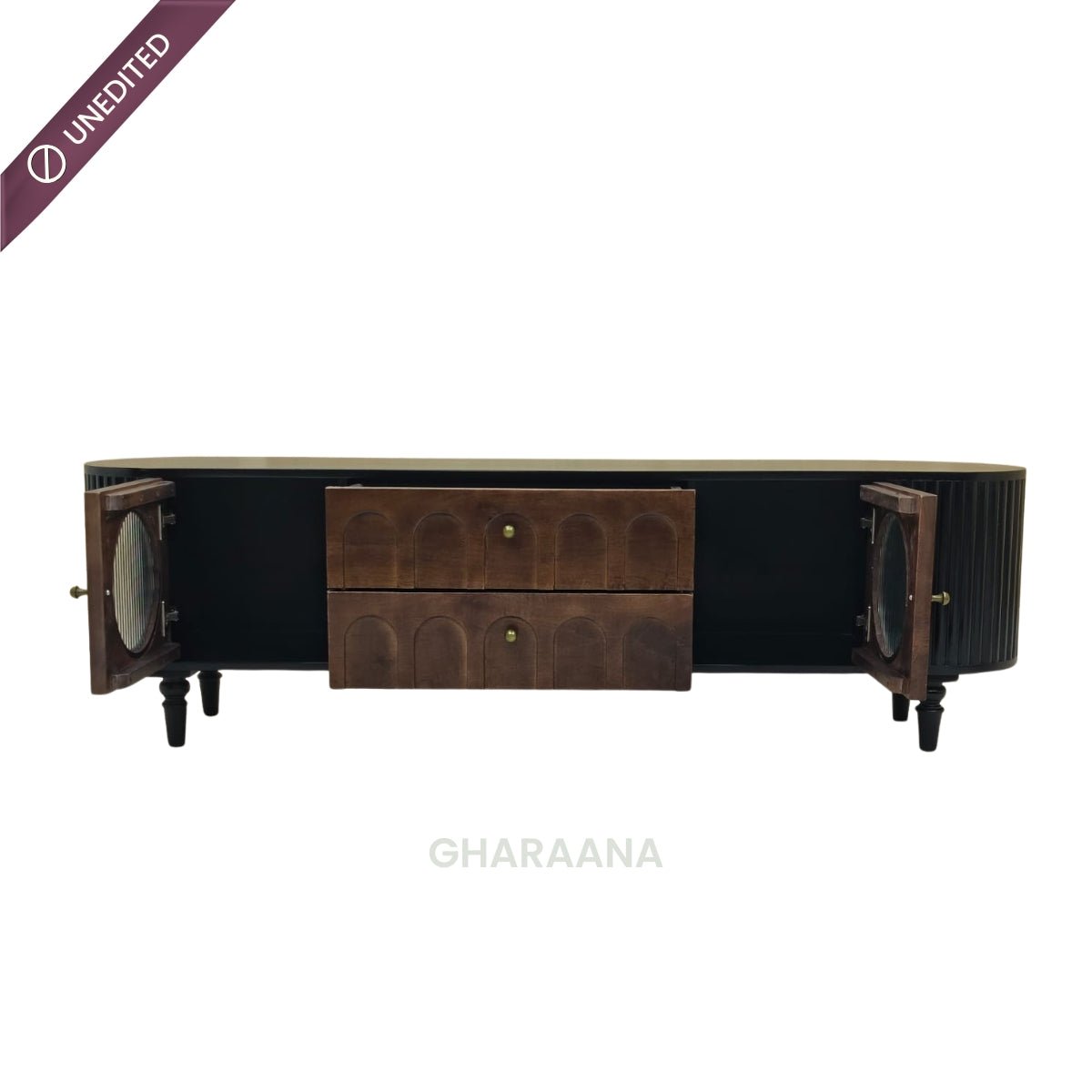 Zen Wooden 6FT TV Console - Entertainment Centers & TV Stands - Gharaana