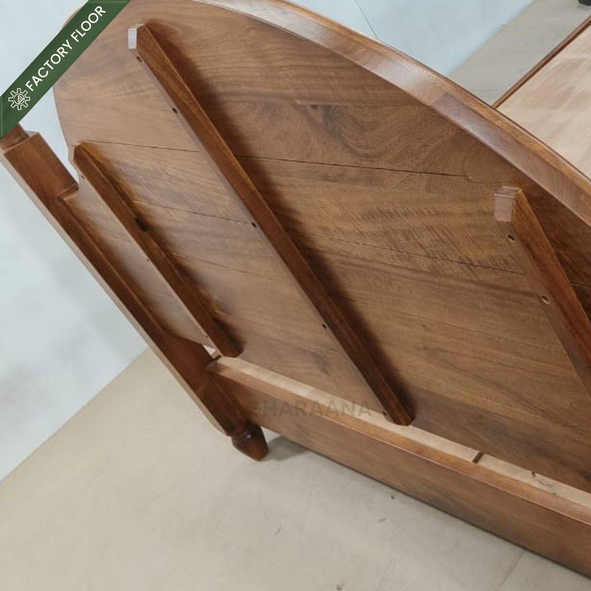 Anaya 100% Solid Wood Poster Bed - Beds - Gharaana