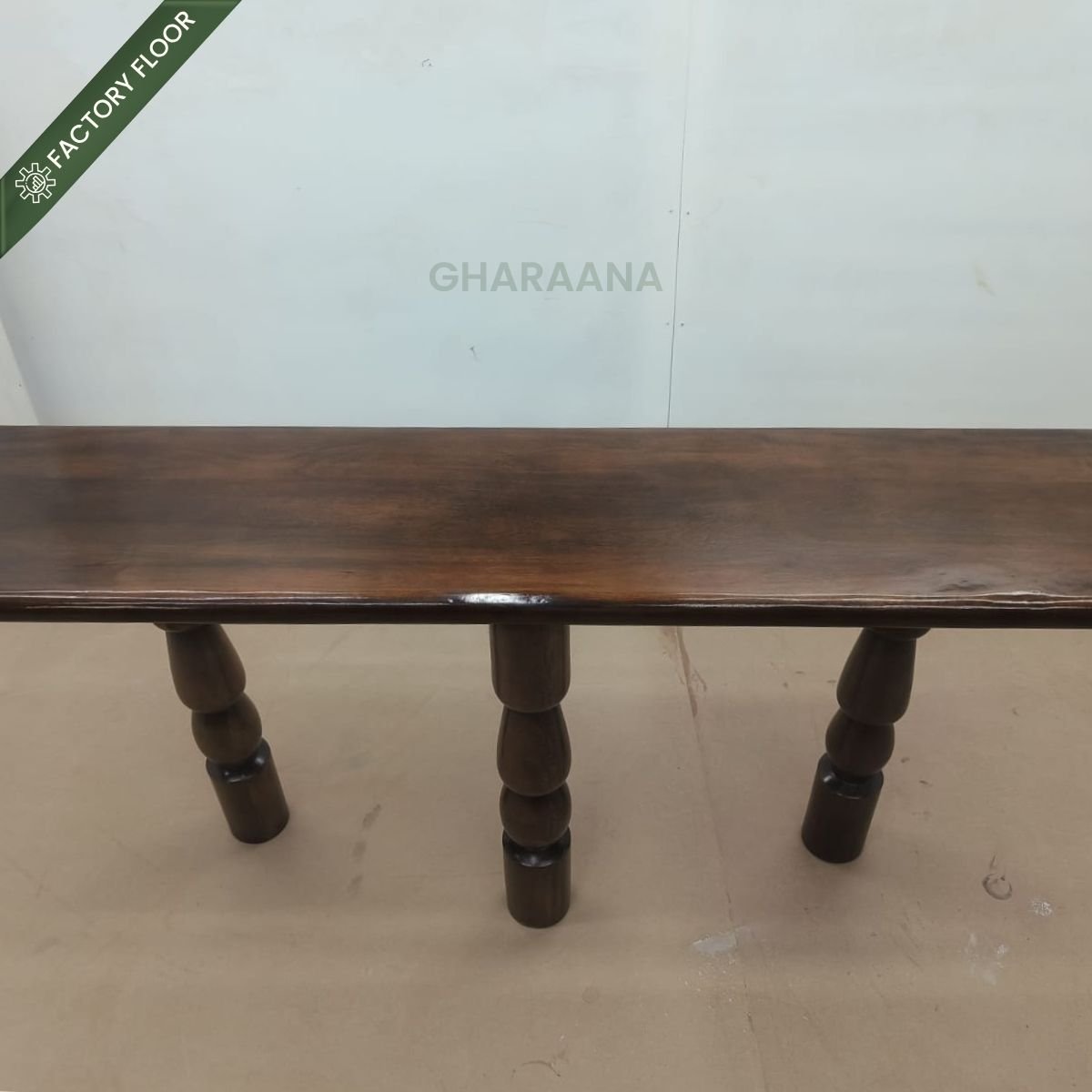 Ohm Wooden Console Table - Console Tables - Gharaana