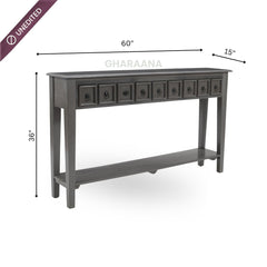 Ella Wooden Console Table - Console Tables - Gharaana