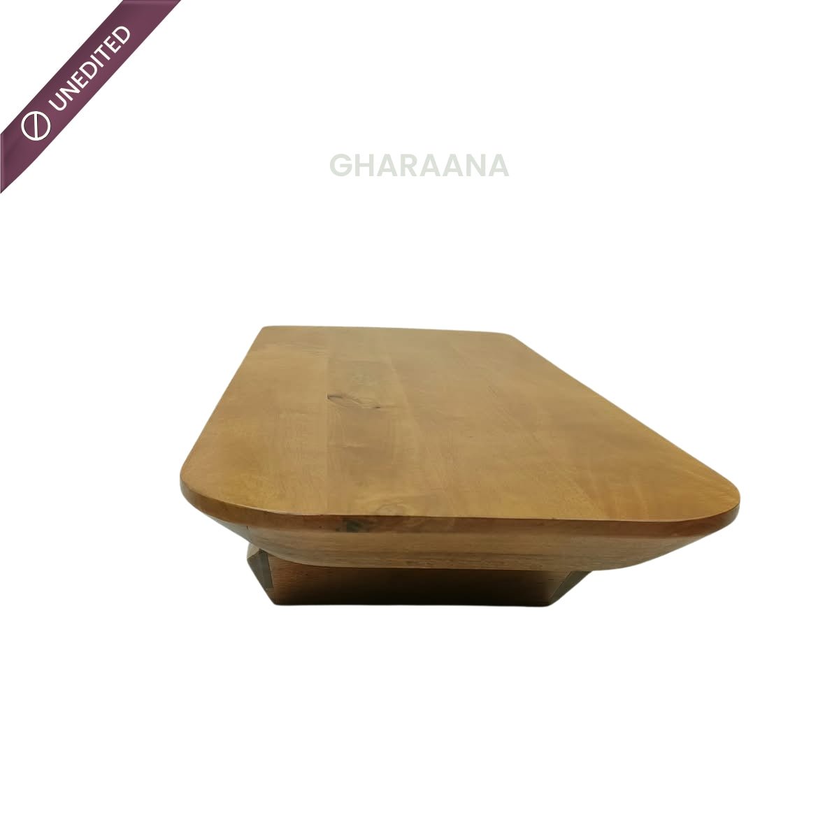 Gravity Modern Solid Wood Coffee Table - Large - Centre Tables - Gharaana
