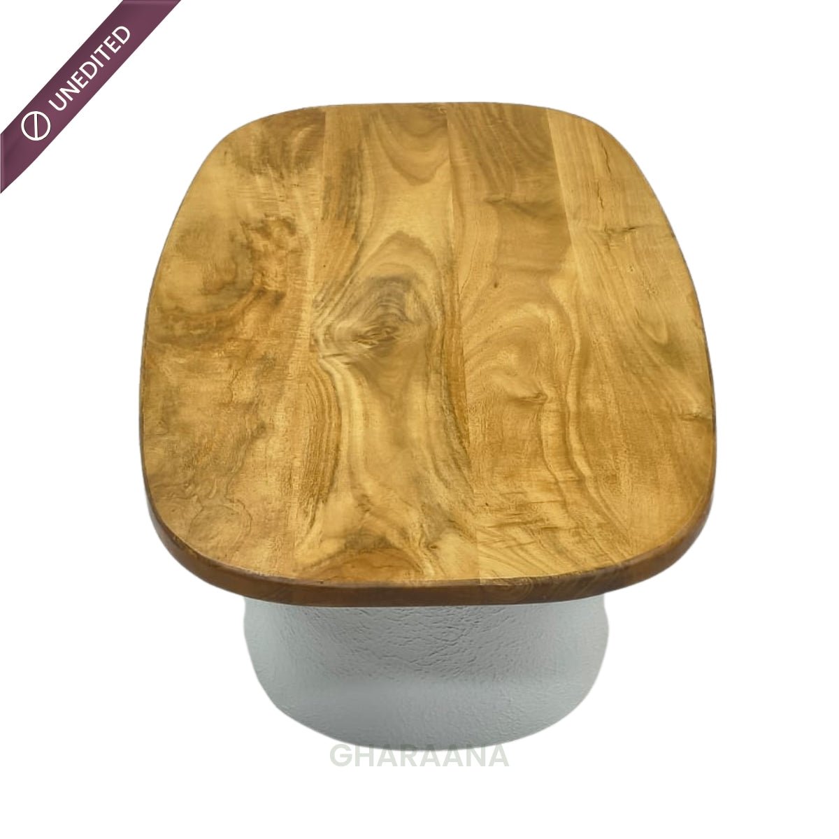 Jasper Stone Finish Coffee Table - Centre Tables - Gharaana