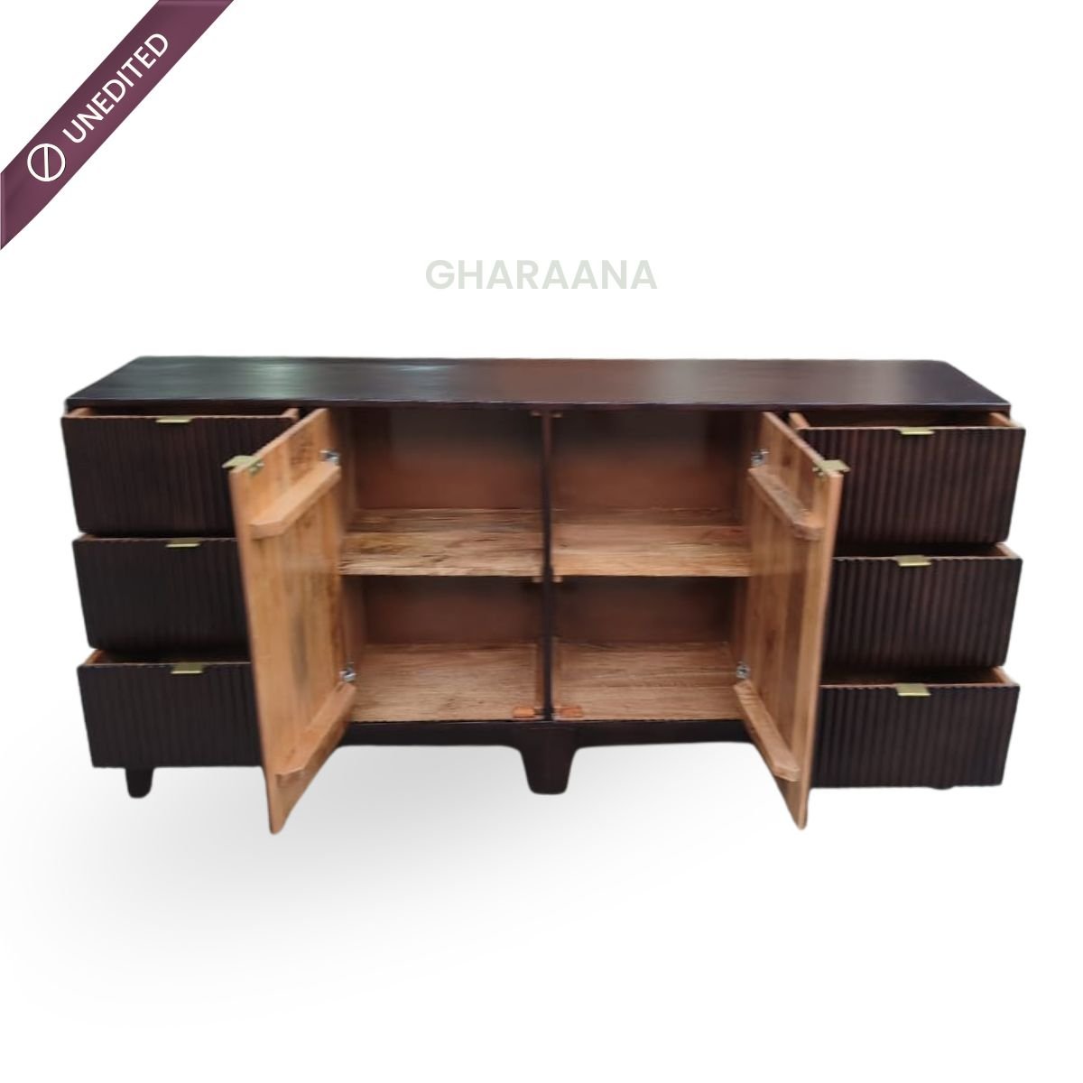 Ryan Wooden 70" Sideboard - Sideboards - Gharaana