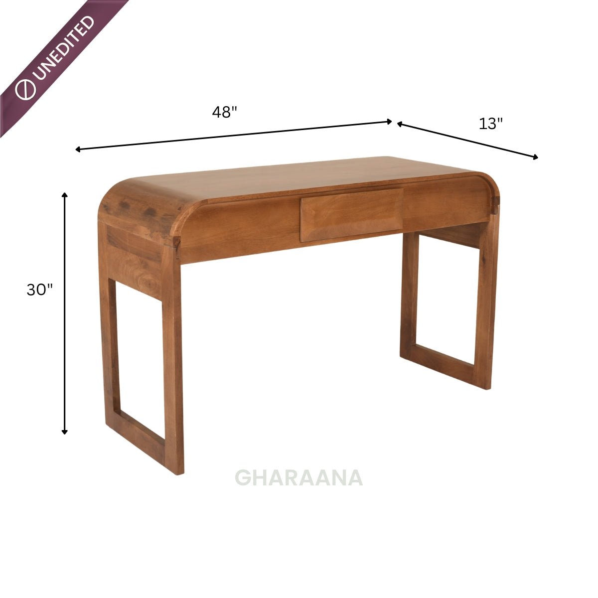 Raas Wooden Console Table - Console Tables - Gharaana