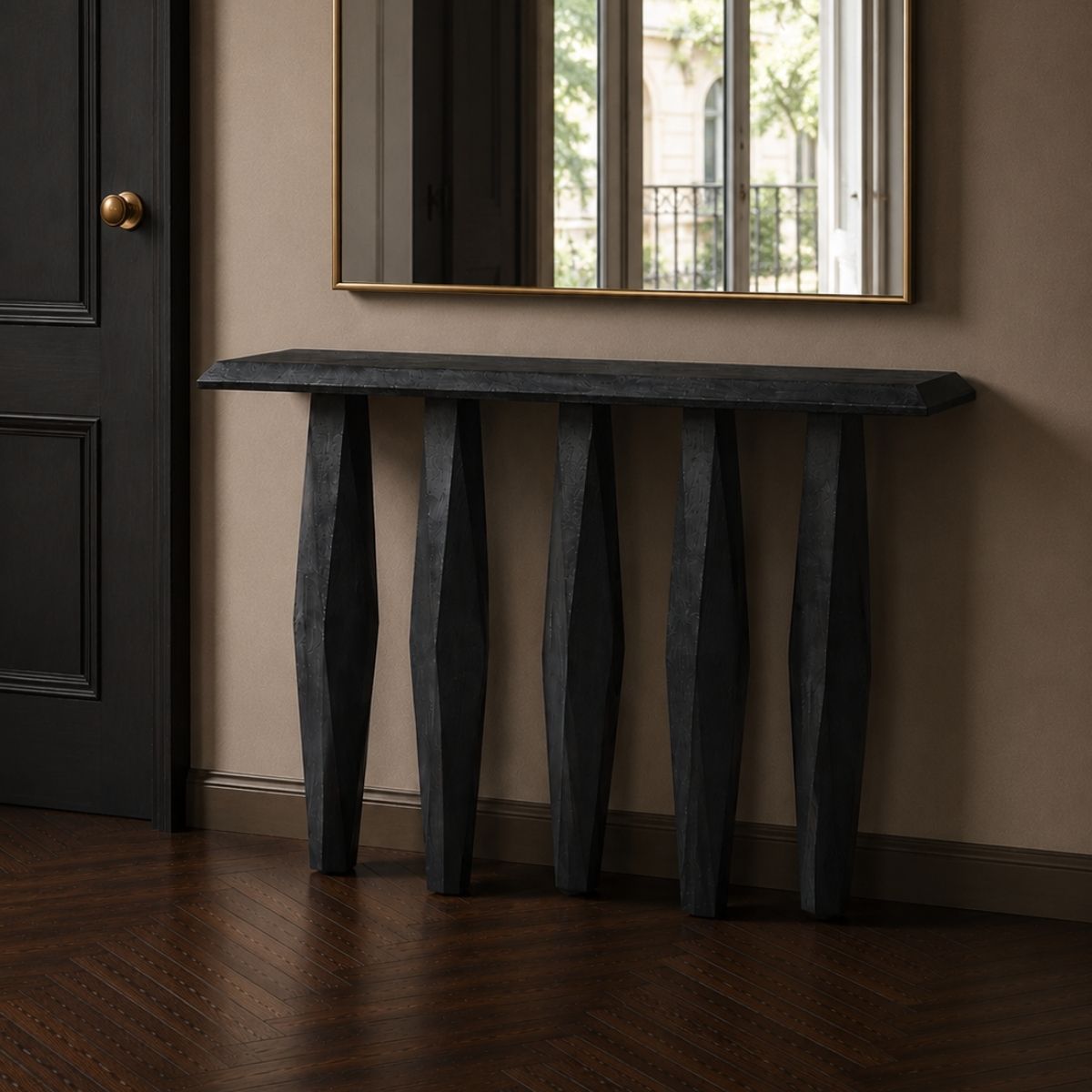 Magnum Wooden Console Table - Console Tables - Gharaana