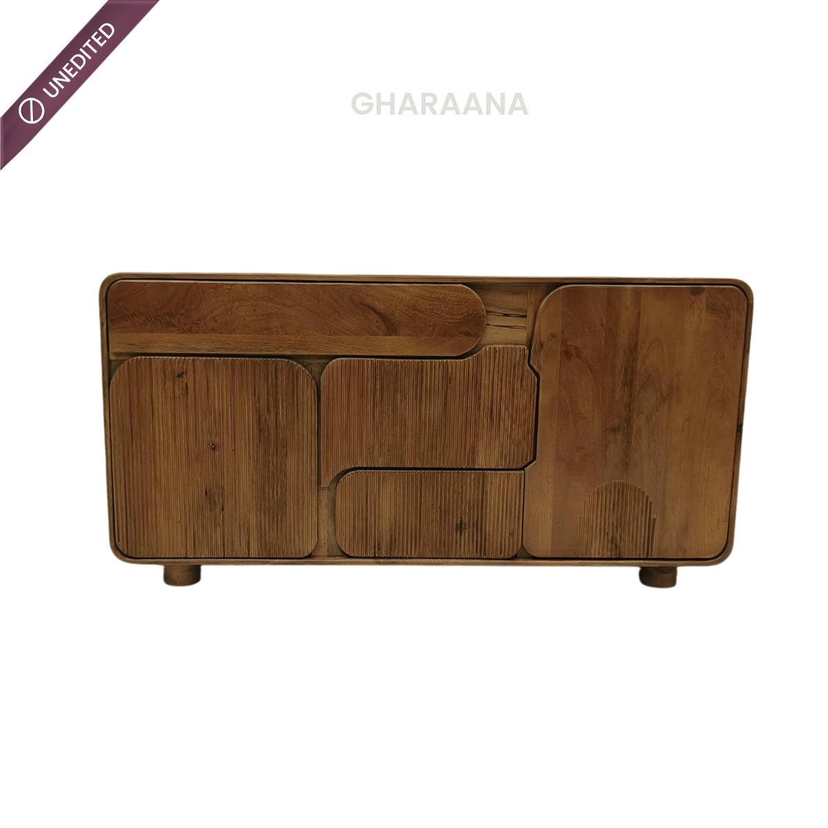 Sloan Wooden Storage Cabinet - Entertainment Centers & TV Stands - Gharaana