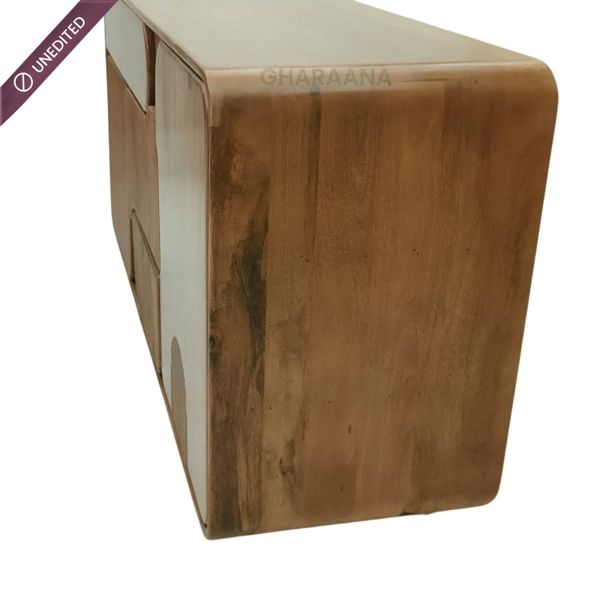 Sloan Wooden Storage Cabinet - Entertainment Centers & TV Stands - Gharaana